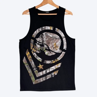 VTG Metal Mulisha Realtree Camo Skull Tank Top Men's M Hunting Y2K - Image 1 of 4