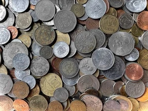 ~~50 DIFFERENT World Coins--Modern-- Colonial & Post-Colonial-- Foreign Coin Lot - Picture 1 of 1