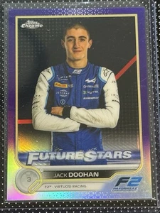 2022 Topps Chrome Formula 1 F1 Jack Doohan Purple 361/399 #79 Portrait - Picture 1 of 2