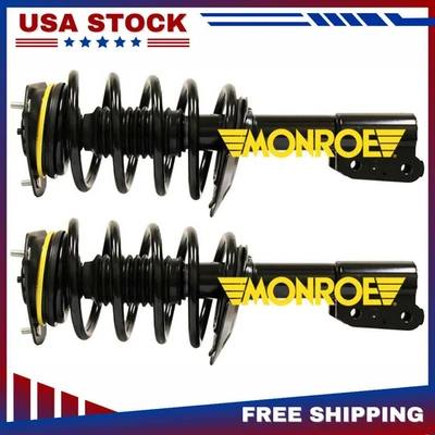 2 Front Complete Struts with Springs Mounts Fits Buick Rendevous Pontiac Aztek - Image 1 of 2
