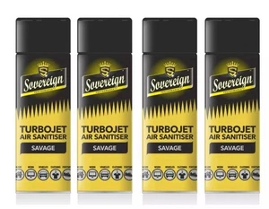 Ambientador y desinfectante Sovereign Turbojet - Aroma de diseño 500 ml x4 | SAVAGE - Imagen 1 de 3