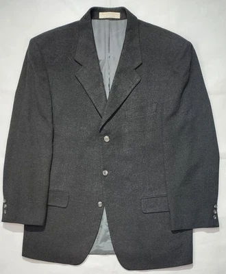 John W Nordstrom x Loro Piana Mens Pure Cashmere 44R Sport Coat Blazer 3 Button - Image 1 of 4