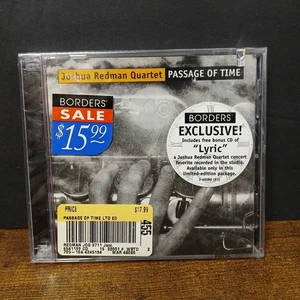 Josh Redman Quartet Passage of Time CD, Sealed w/ Original Stickers - Picture 1 of 5