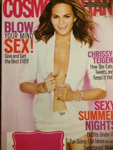 2014 JUNE COSMOPOLITAN MAGAZINE - CHRISSY TEIGEN - FRONT COVER - Imagen 1 de 3