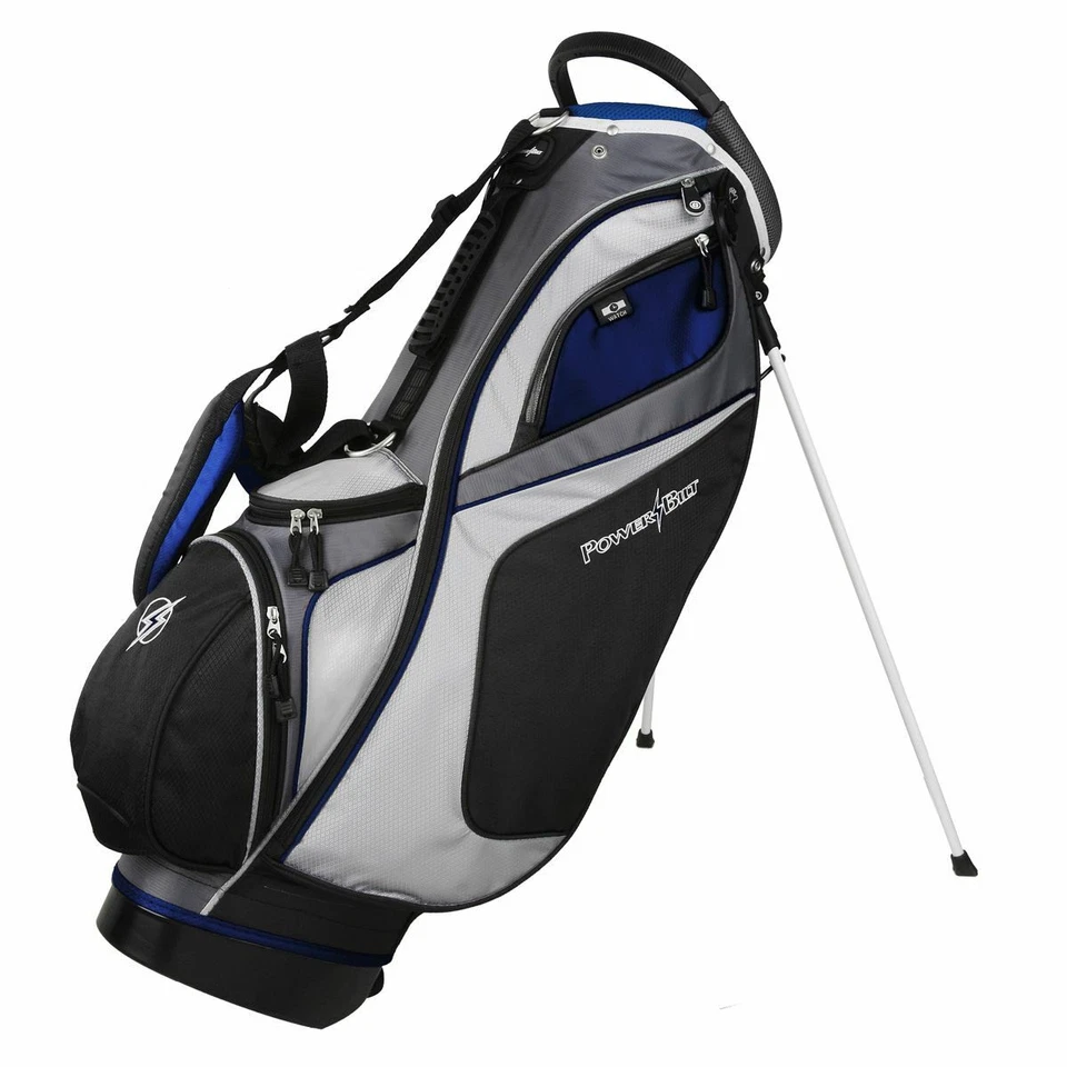 Bolsa de golf Powerbilt TPS Dunes 14 vías negra/azul - ¡NUEVA! Foto 1 de 1