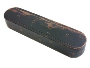 Authentic HERMES Pill case vintage wood #1173 - Picture 1 of 11