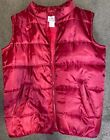 Official Universal Back To The Future Marty Mcfly Red Puffer Vest Size Medium
