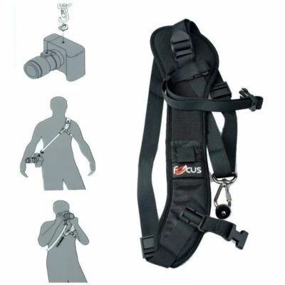 Camera Strap Quick Release Rapid Shoulder Sling Neck Strap Belt for DSLR SLR - Image 1 of 4
