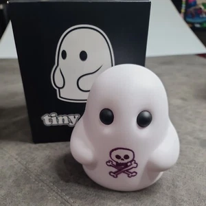 Bimtoy Tiny Ghost OG White 2016 Doodle Edition 5" Vinyl Signed by O’Brien 2017 - Picture 1 of 6