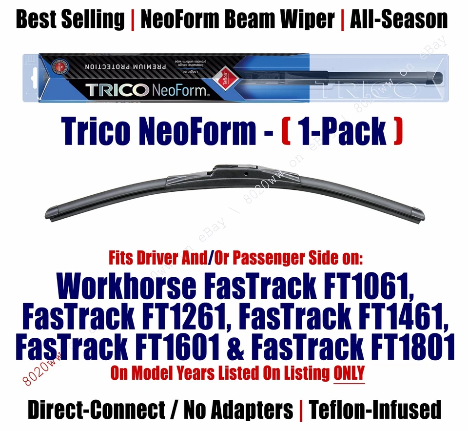 Qtde 1 limpador Super Premium NeoForm compatível com 2002-2005 Workhorse FasTrack FT1801 16160 - Imagem 1 de 1