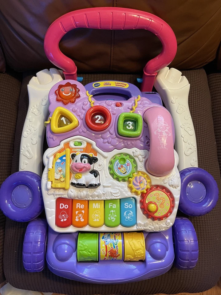 VTech Baby First Steps Baby Walker – Lavender - Image 1 of 1