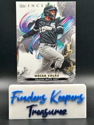2023 Topps Inception #120 Oscar Colas RC - Rookie Chicago White Sox - Image 1 of 2