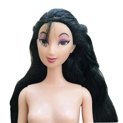 Muñeca Mulan Disney de colección 11,5 pulgadas 1999 china desnuda para vestir retirada Foto 1 de 4