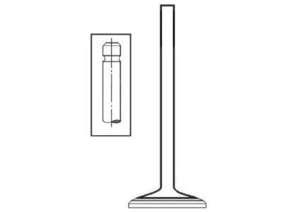 Válvula de escape para Toyota Solara 2002-2008 61594NWWJ 2003 2004 2005 2006 2007 Foto 1 de 2