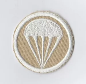 WWII - Cap Patch INF. PARATROOP "Tan Twill" (Reproduction) - Foto 1 di 1