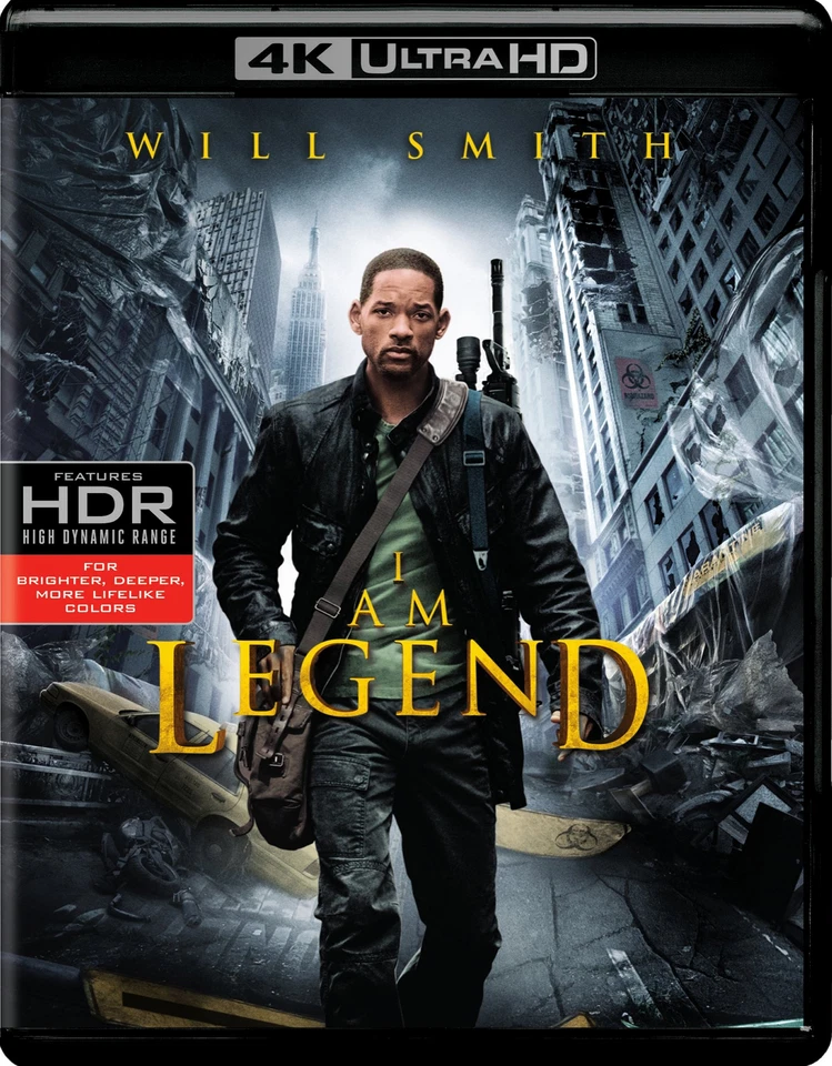 I Am Legend (4K UHD Blu-ray/Blu-ray, 2007)