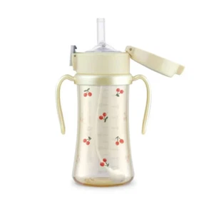 Grosmimi - Cherrish Edition PPSU Straw Cup 300ml - Prue Gold - Picture 1 of 4