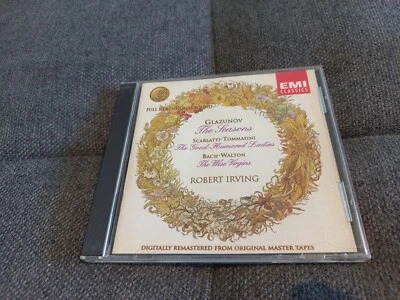 Glazunov, Scarlatti-Tommasini, Bach-Walton CD Robert Irving EMI Classics - Image 1 of 4