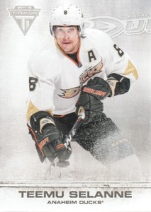 2011-12 Panini Titanium Hockey #13 Teemu Selanne