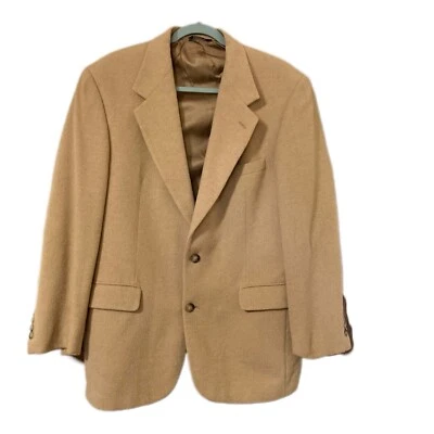 Bill Blasts Black Label Lord & Taylor Camel Hair Blazer  - Image 1 of 4