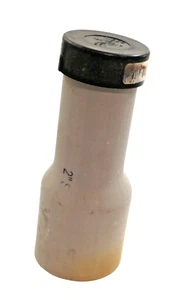 2.75" down to 2" SCH40 PVC Conduit with NIBCO 2" ABS 5817 USA G1 Cap - Picture 1 of 8