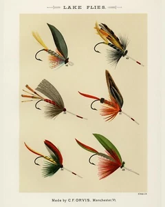Druck oder Leinwand - Lake Flies von Mary Orvis Marbury - Bild 1 von 1