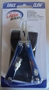 Eagle Claw TPMT Zange Multi Tool Griff blaue Oberfläche 4,25" Länge - Angeln - Bild 1 von 3