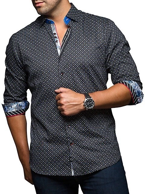Au Noir Men's  Shirt - Zamora - Medium - Image 1 of 1