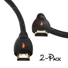 4K HDMI Cable 25 Ft High Speed 1080P 3D ARC Compatible for PC Blu-ray Player lot