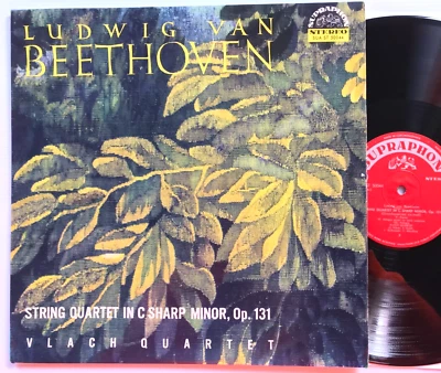 Beethoven String Quartet VLACH Quartet Supraphon RED Stereo LP - Image 1 of 4