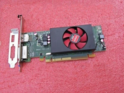 For Dell Radeon R5 240 1GB DDR3 PCI-e x16 Video Card DP+DVI - Image 1 of 3