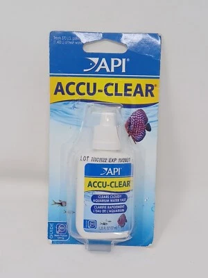 API Accu-Clear 1.25oz Water Clarifier for Freshwater and Planted Aquariums - Image 1 of 4