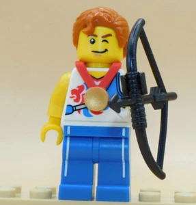 LEGO Team GB minifigure, Agile Archer, TGB009 - Picture 1 of 2