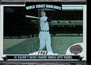 2004 Topps - Serie Mundial Highlights Al Kaline #WS-AK - Imagen 1 de 3