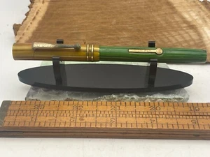 Pluma Estilográfica Morton Flat Top De Colección por Union Pen Co--2559.24 - Imagen 1 de 12
