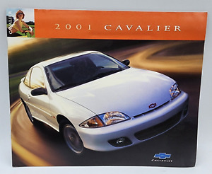 2001 GM Cavalier Sales Salesman Showroom Brochure 24 Pages