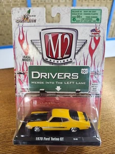 M2 Machines Drivers R05 10-02 1970 Ford Torino GT - Imagen 1 de 3