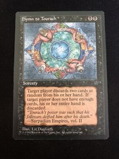 1 x Hymn to Tourach(NM) - Liz Danforth - Fallen Empires - MTG