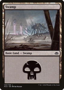 Singles MTG Baisc Land Swamp #145 Planechase Anthology Near Mint NM - Picture 1 of 1