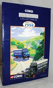 Corgi Die-Cast Collectables Catalogue: January - June 1998 (Stapled Booklet) - Imagen 1 de 1