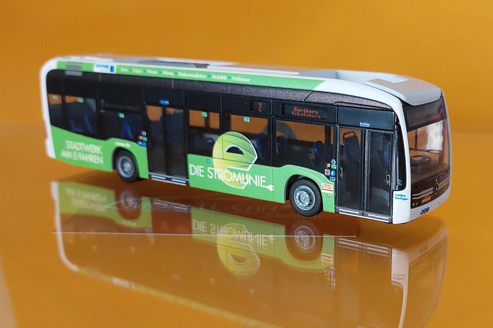 Rietze 75567 Mercedes eCitaro Stadtbus Überlingen SWSee/Morath 1:87 NEU - Bild 1 von 1