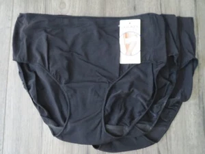 womens jockey lot/3 no pantyline promise black hip brief panties, sz 5/S, NWT - Picture 1 of 3