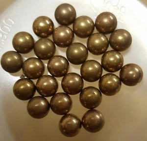 25 x 1/4" Brass Balls, Bearings, From Solo - Picture 1 of 1