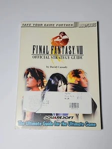 Final Fantasy VIII 8 Official Strategy Guide Brady Games Sony Playstation - Bild 1 von 3