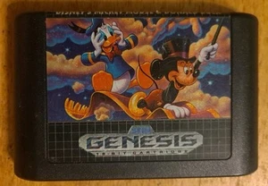 World of Illusion protagonizada por Mickey Mouse y el Pato Donald de Disney (Sega Genesis) - Imagen 1 de 3