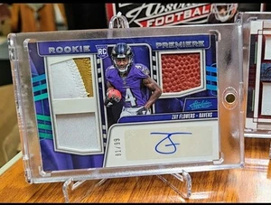 2023 Absolute Rookie Premiere Signed Zay Flowers 81/99 🔥🔥🔥 - Picture 1 of 1