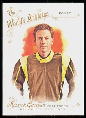 2014 Topps Allen & Ginter Tanner Foust Racecar Driver #224 - Image 1 of 2