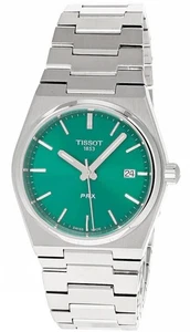 Tissot PRX T-Classic Swiss Made Stainless Steel Green Dial Quartz Unisex Watch - Foto 1 di 3