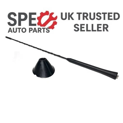GENUINE SAAB  9-3 Convertible  Aerial Antenna Base Cover Trim 12833658 And Mast - Image 1 of 2