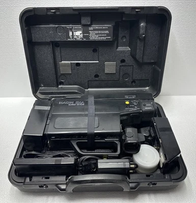 VTG Sears Solid State VHS Movie Camera Recorder W/ Case & Accessories Model 934 - Image 1 of 4